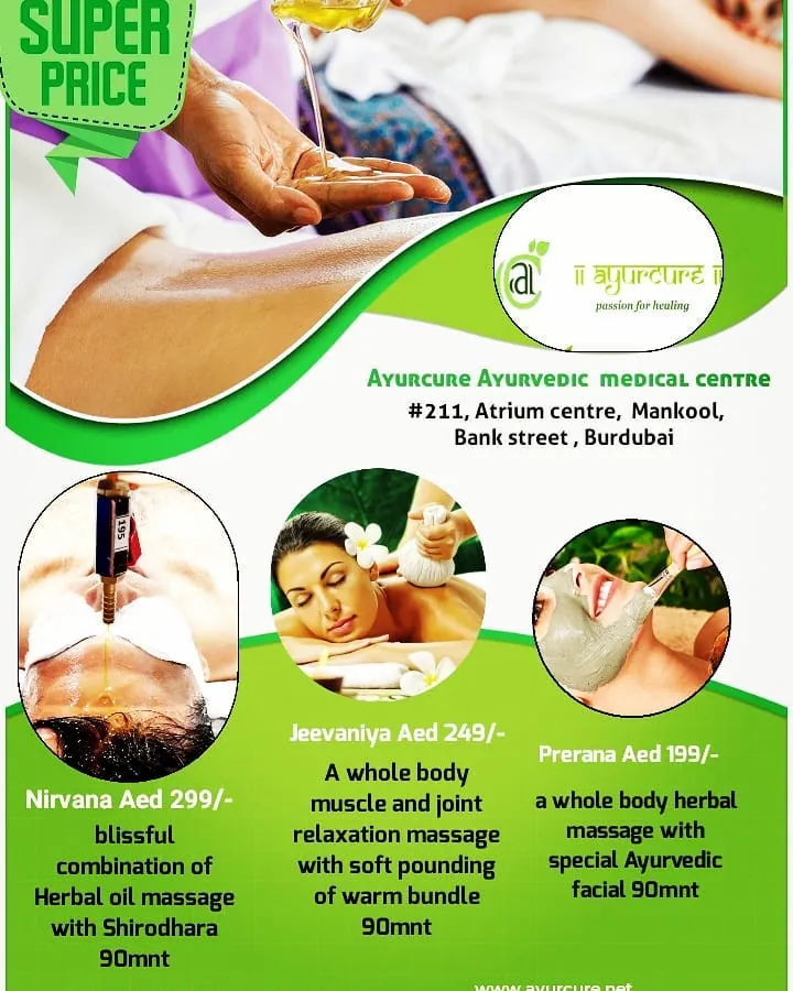 Ayurcure Ayurveda information graphic 15